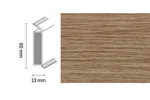 Плинтус Плинтус Dollken EP 60/13 2430 фото  | FLOORDEALER