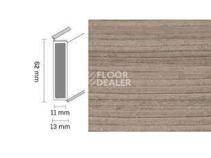 Плинтус Плинтус Dollken Cubu Decor 60 2580 grey cherry фото 1 | FLOORDEALER