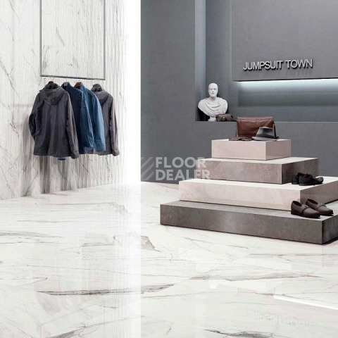 Purity Of Marble 60*60 60sx Statuario Lux RT фото 4 | FLOORDEALER