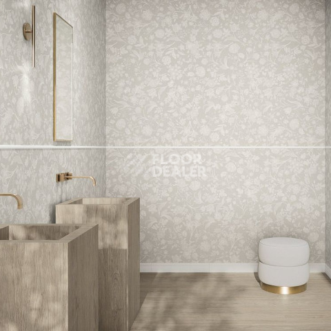 Bellagio 60X120 (Dec) Lecco Bianco Rect фото 4 | FLOORDEALER