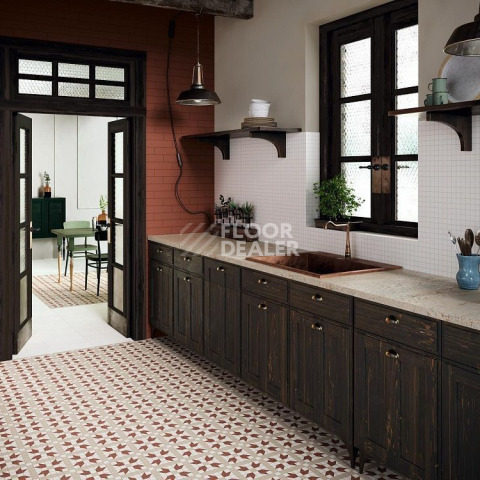 Mintons  20*20 Mintons Old White 20X20 фото 2 | FLOORDEALER