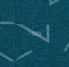 Ковровая плитка Forbo Flotex Colour embossed tiles tg 546532 Metro Petrol Glass Embossed фото 1 | FLOORDEALER