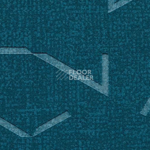 Ковровая плитка Forbo Flotex Colour embossed tiles tg 546532 Metro Petrol Glass Embossed фото 1 | FLOORDEALER