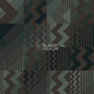 Ковровая плитка Ege Highline Cityscapes Zig zag Brown rfm 52755143 фото 1 | FLOORDEALER