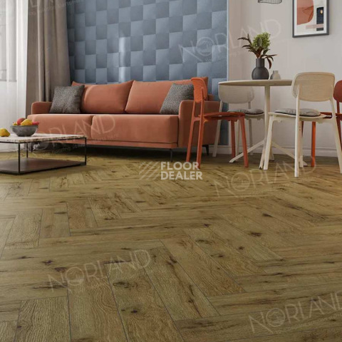Norland Herringbone Elegant 8мм LF303-14 Дуб Скай фото 3 | FLOORDEALER