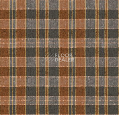 Ковролин Forbo Flotex Vision Pattern 590001 (Plaid) Rust фото 1 | FLOORDEALER