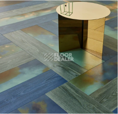 Forbo Allura Decibel Material 9717AD8 deep blue ash (100x20 cm) фото 2 | FLOORDEALER