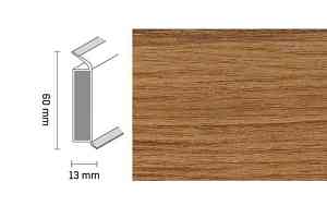 Плинтус Плинтус Dollken EP 60/13 2424 фото  | FLOORDEALER
