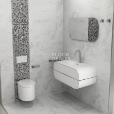 Carrara Blanco Mosaico 333x1000 Carrara Blanco Mosaico 33,3x100 фото 5 | FLOORDEALER