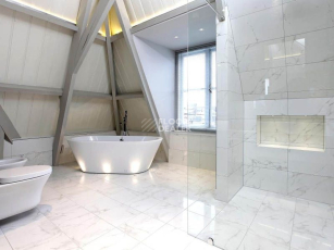 Marmol Carrara 596x596 Carrara Blanco Brillo L 59,6x59,6 фото 12 | FLOORDEALER