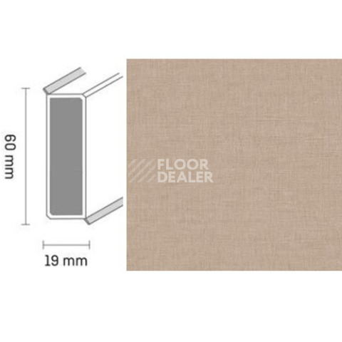 Плинтус Плинтус Dollken Cubu 60 Touch & Style 2961 фото 1 | FLOORDEALER