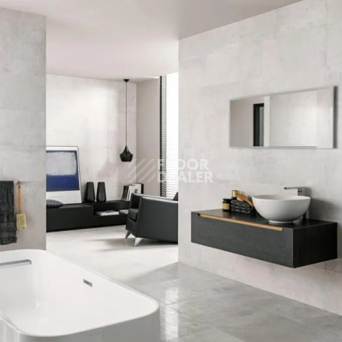 Metropolitan 596x596 Metropolita Silver L 59,6X59,6(A) фото 3 | FLOORDEALER