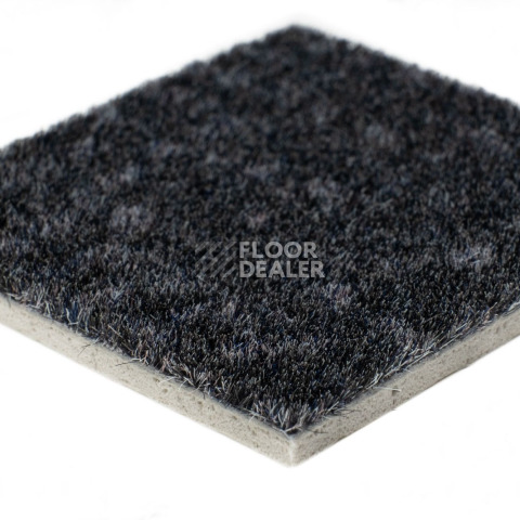Forbo Flotex Colour embossed tiles tg 546508 Metro Anthracite Glass Embossed фото 4 | FLOORDEALER