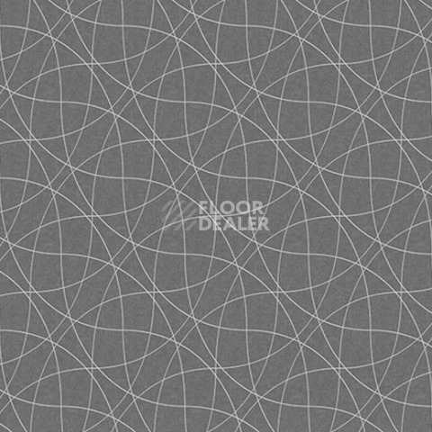Ковролин Forbo Flotex Vision Shape 930008 (Curve) Charcoal фото 1 | FLOORDEALER
