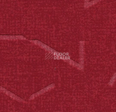 Ковровая плитка Forbo Flotex Colour embossed tiles tg 546526 Metro Red Glass Embossed фото 1 | FLOORDEALER