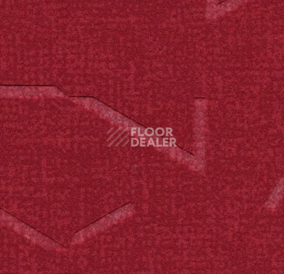 Ковровая плитка Forbo Flotex Colour embossed tiles tg 546526 Metro Red Glass Embossed фото 1 | FLOORDEALER