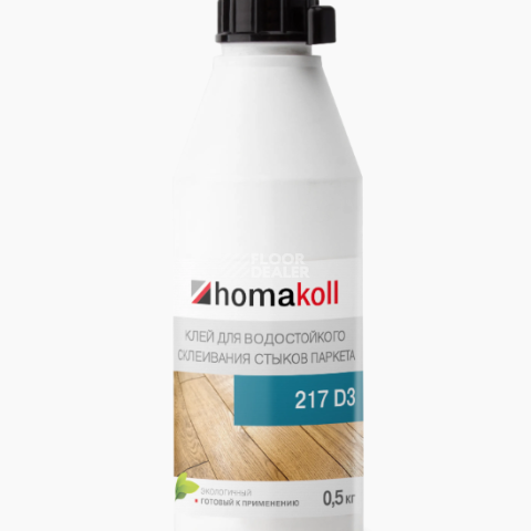 Сопутствующие материалы Homakoll 217 Клей для стыков штучного паркета Homakoll 217 1 кг. Клей для стыков штучного паркета, водно-дисперсионный фото 1 | FLOORDEALER