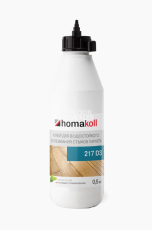 Сопутствующие материалы Homakoll 217 Клей для стыков штучного паркета Homakoll 217 1 кг. Клей для стыков штучного паркета, водно-дисперсионный фото 1 | FLOORDEALER