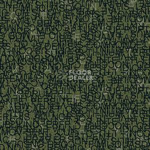 Ковровая плитка Ege Highline Contrast Lettering Green rfm 52956458 фото 1 | FLOORDEALER