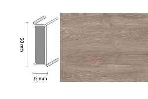 Плинтус Плинтус Dollken Cubu 60 Touch & Style 2942 фото  | FLOORDEALER