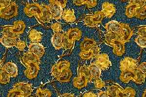 Ковролин Forbo Flotex Vision Pattern 940 (Van Gogh) Sunflowers фото  | FLOORDEALER