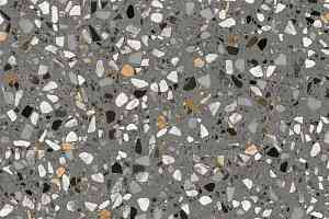 Кварцвиниловые полы Vertigo Inspire плитка 9516 Terrazzo Grigio фото  | FLOORDEALER