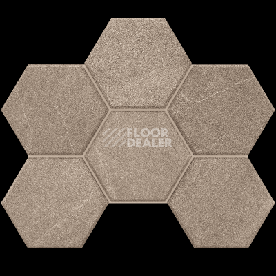 Керамогранит Gabbro ( Габбро ) Мозаика Hexagon 25x28,5x10 Мозаика gb 02 Hexagon 25x28,5 непол. фото 1 | FLOORDEALER
