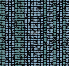 Forbo Flotex Tibor Mosaic 980411 Mosaic Marine Stripe фото 1 | FLOORDEALER
