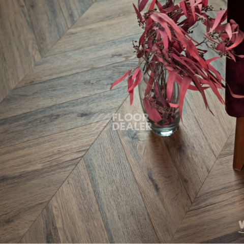 Кварцвиниловые полы Vinilam Parquet Chevron 2.5мм I107516 Шеврон Лувр фото 1 | FLOORDEALER