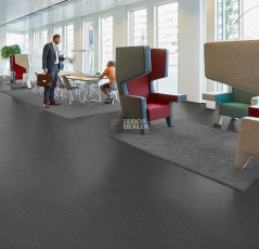 Forbo Marmoleum Solid Concrete 3725 cosmos фото 4 | FLOORDEALER