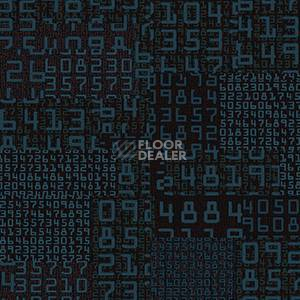 Ковровая плитка Ege Highline Contrast Square Numbers Blue rfm 52956414 фото 1 | FLOORDEALER