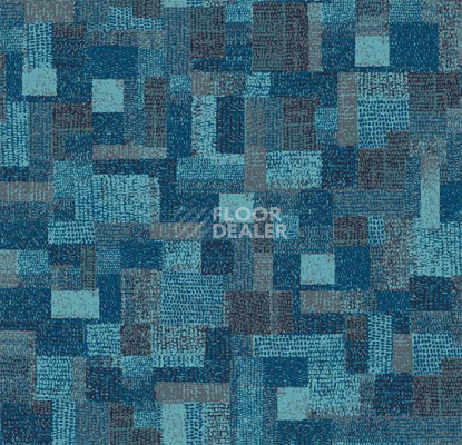 Ковролин Forbo Flotex Vision Pattern 610003 (Collage) Lagoon фото 1 | FLOORDEALER