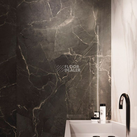 Purity Of Marble 60*60 60sd Supreme Dark Lux RT фото 2 | FLOORDEALER