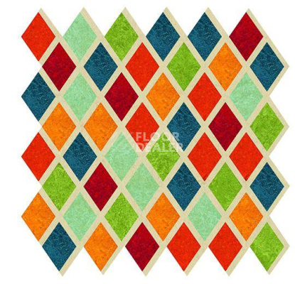 Кварцвиниловые полы Forbo Marmoleum meets Mendini Harlekino 18012 фото 1 | FLOORDEALER