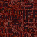 Ковровая плитка Ege Highline Contrast Text Layers Red rfm 52206422  | FLOORDEALER