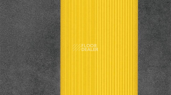 Линолеум Gerflor Tarastep 0719_Carbone_Jaune фото 1 | FLOORDEALER